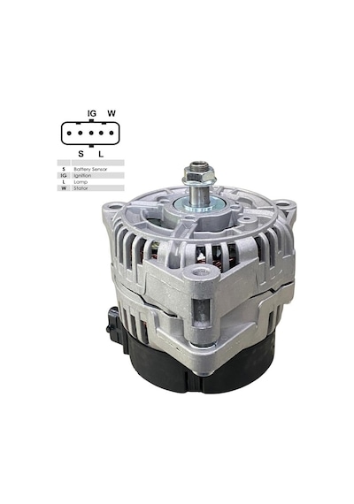 24v Alternatör Dinamo Bosch Tipi 100 A 5 Fiş Yan Soketli .-s-ıg-l-w Man Tga