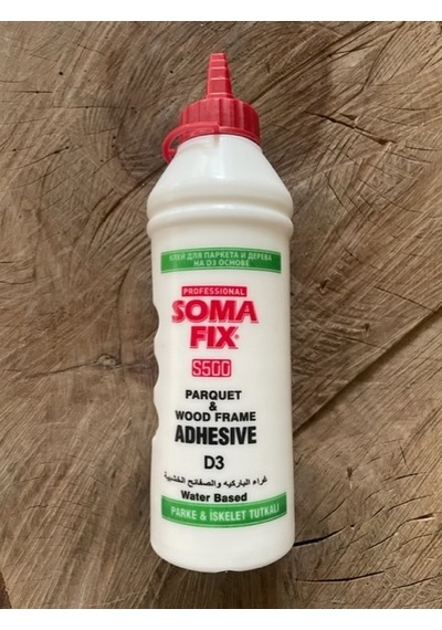 SOMAFİX AHŞAP TUTKALI PARKE YAPIŞTIRICI İSKELET TUTKALI D3 500GR
