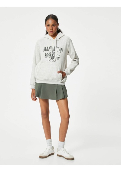 Koton Kadın Sweatshirt Bej 5wal10030ık 25ky59000060 Y59202