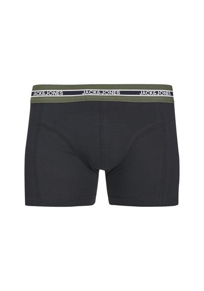 Jack & Jones Jacezra Leaves Trunks 3 Pack Siyah