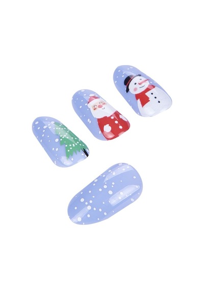 Takma Tırnak Seti, Christmas'a Yılbaşı Özel Nail Art- Limited Edition