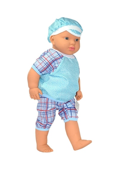 2251 Gamze, Konuşan Aliş Erkek Kel Bebek 55 Cm