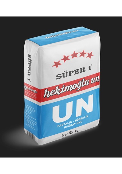 Hekimoğlu Un Süper1 Pastalık Böreklik Buğday Unu 25 KG