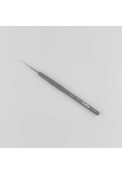 Abarta Tulip Silikon Elastik Saplı Dantel Tığ No:18 & 0.70mm-gri