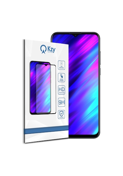 Meizu M10 ile Uyumlu Tam Kaplayan Temperli Ekran Koruyucu Cam
