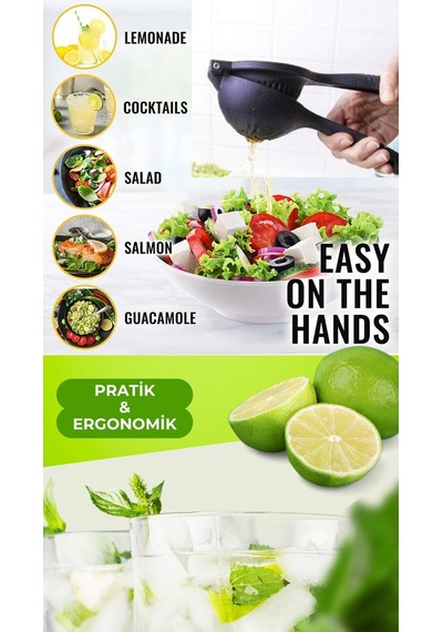 Gerçek Döküm Narenciye Limon Sıkacağı Çok Amaçlı Limon Sıkacak Döküm Diğer