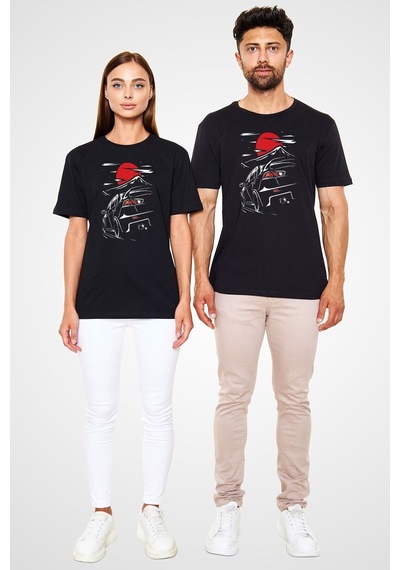 Noıssey Ko Butadigi Mitsubishi Siyah Unisex Tişört T-shirt T10522