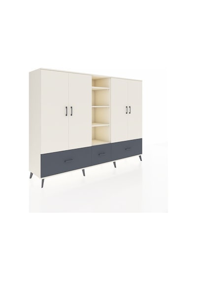 Hyperion Dolap 12 Raflı 3 Çekmeceli 4 Kapaklı 220x44x163 Aytaşı-a Aytaşı-aytaşı/antrasit Hyperion Dolap 12 Raflı 3 Çekmeceli 4 Kapaklı 220x44x163 Aytaşı-a Aytaşı-aytaşı/antrasit