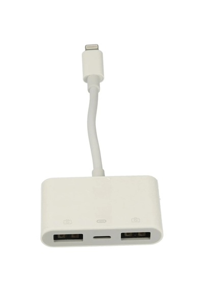 Mey İthalat Apr23 Iphone Otg 3in1 - Beyaz