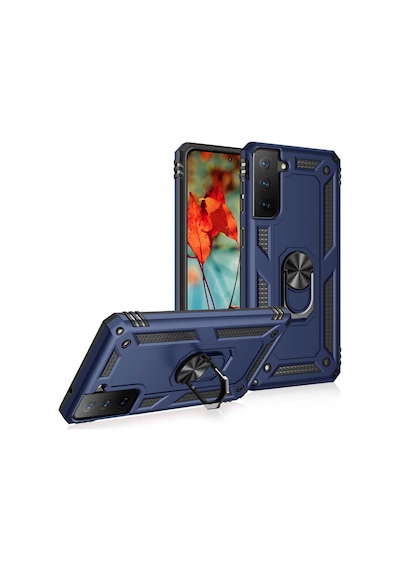Zore Galaxy Uyumlu S21 Fe Kılıf Vega Kapak - Mavi Mavi