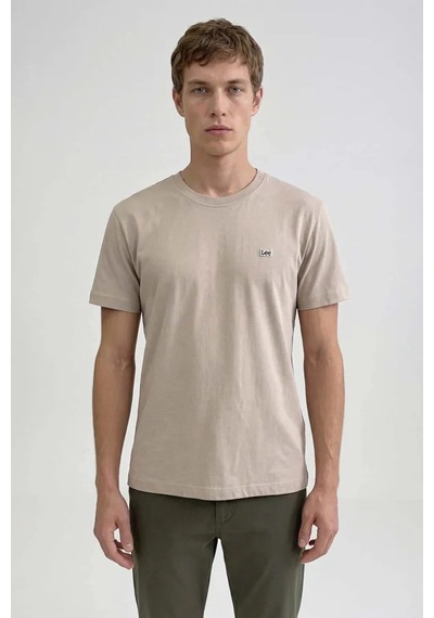 Lee Erkek T-shirt L60ufq614 Bej