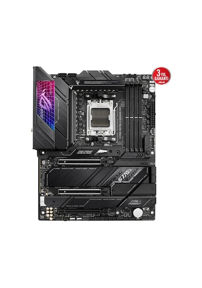 Asus Rog Strix X670e-e Gaming Wifi Soket Am5 6400mhz Oc Ddr5 Dp Hdmı Aura Rgb Atx Anakart
