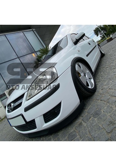 Sts Oto Aksesuar Opel Corsa C Lip Üniversal 2 Parça Astra H Tipi Esnek Tampon eki