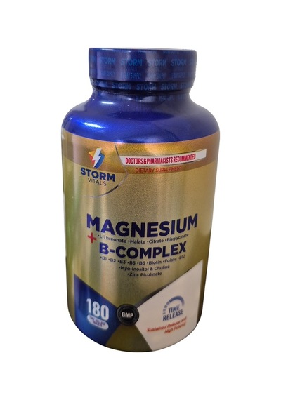 Storm Vitals Magnesium B Complex 180 Tablet