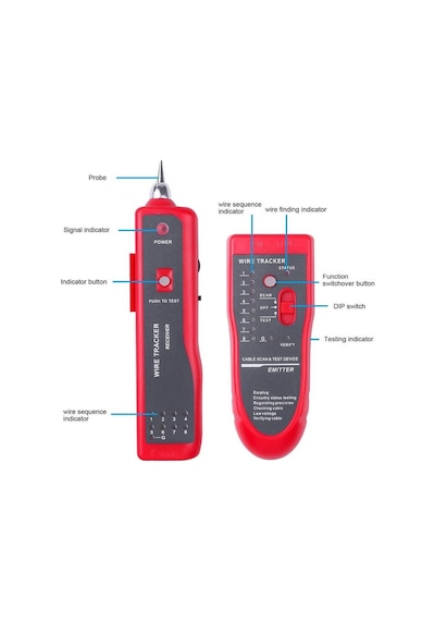 Kablo Network Elektrik Kablosu Bulucu Test Bili Bili Test Cihazı