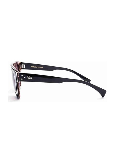 A M Eyewear Capt Jonny 74-bl-grg Kadın Güneş Gözlüğü Siyah