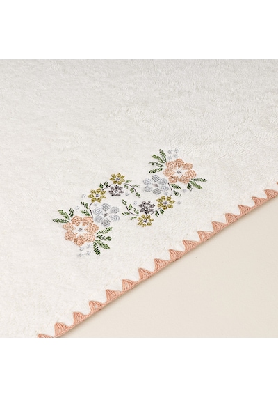 Soft Main Yüz Havlusu - Ekru - 50x90 Cm Çok Renkli