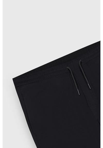 Ac&Co / Altınyıldız Classics Slim Fit Dar Kesim Beli Bağlamalı Yan Cepli Erkek Pantolon - Siyah