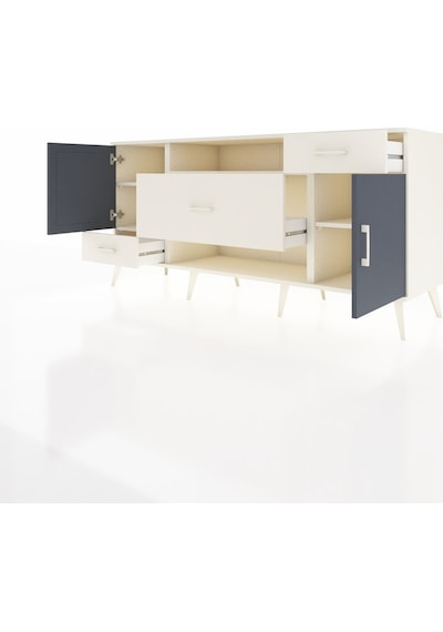 Hyperion Konsol 4 Raflı 3 Çekmeceli 2 Kapaklı 176x44x83 Aytaşı-antrasit/aytaşı Antrasit/aytaşı Hyperion Konsol 4 Raflı 3 Çekmeceli 2 Kapaklı 176x44x83 Aytaşı-antrasit/aytaşı Antrasit/aytaşı