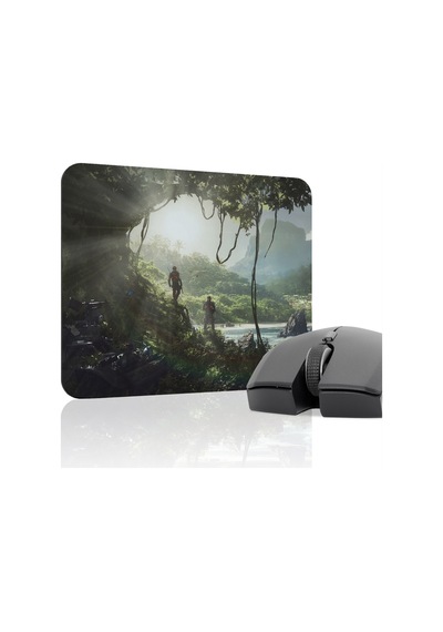 Crysis Kaymaz Dikişli Kauçuk Oyuncu Mousepad V5 - 22x18 Gaming Mouse Pad Fare Altlığı