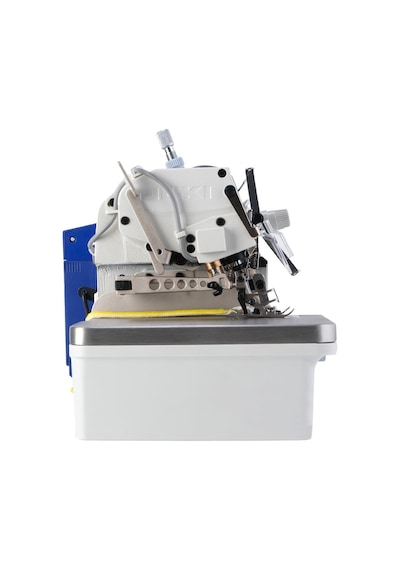 Juki Mo-6814s Kafadan Motorlu Full Otomatik 4 İplik Overlok Makinesi İplik Kesmeli Ayak Kaldırmalı