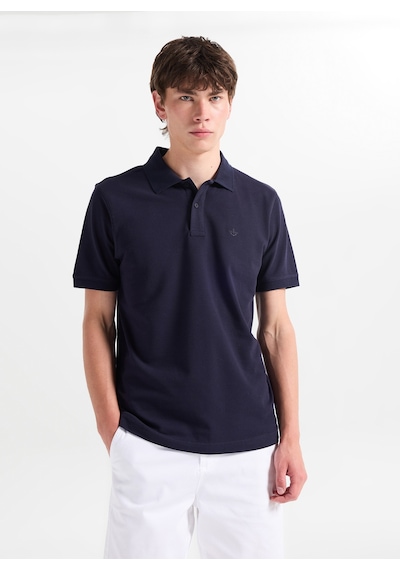 Dockers Lacivert Erkek %100 Pamuk Regular Fit Polo T-shirt D261002