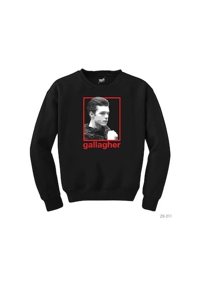 Shameless Gallagher Siyah Sweatshirt