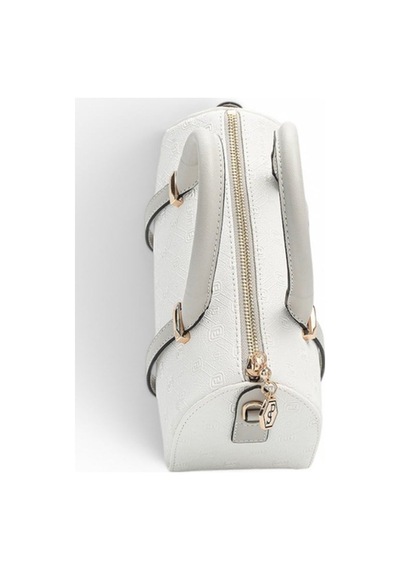 Silver & Polo Silver Polo Beyaz - A.gri Logolu Kadın El Çantası Sp1289
