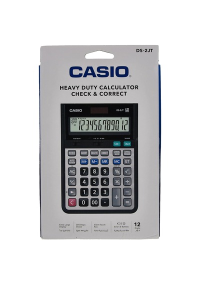 Casıo Ds-2jt Prof-masa Tipi 12 Hane İşlem Kontrol Genel