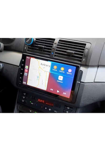 Bmw 3 Serisi E46 Android Multimedya Sistemi 4-64 Cadence 1998-2005 +360 Kamera 9"