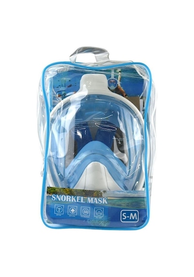 Şnorker Maske Mavi