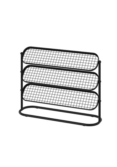 Ikea Älganäs Ayakkabılık, Siyah, 76x24x59 Cm