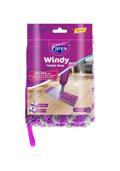 Parex Windy Duo Zigzag Yedek Mop