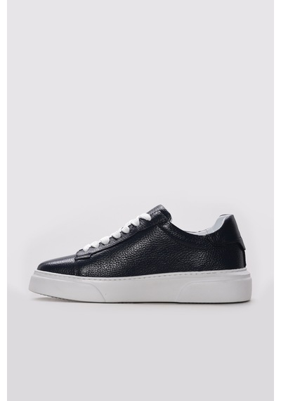 Fast Step Hakiki Deri Erkek Casual Ayakkabı 216ma888 Lacivert