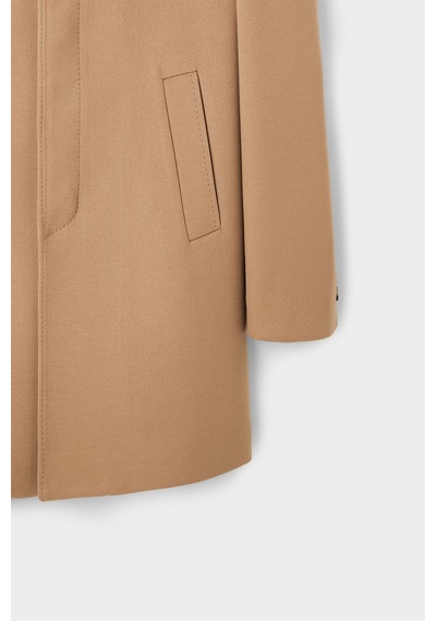 Twn Slim Fit Camel Düz Palto 5ef08kv29600m C01