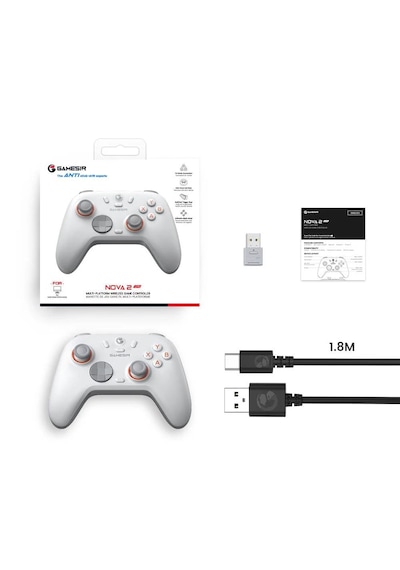 Nova 2 Lite Kablosuz Gamepad: 1000hz Pc/switch/android/Apple Uyumlu iOS Destek