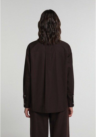 Colin's Colins Boyfriend Fit Shirt Neck Düz Kadın Kahverengi Uzun Kol Gömlek Cl1081481 Q1.v1 Brw Colin's Colins Boyfriend Fit Shirt Neck Düz Kadın Kahverengi Uzun Kol Gömlek Cl1081481 Q1.v1 Brw
