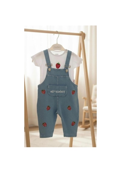 Altıntaş Baby Çilek Nakış Örme Kot Kumaş Salopet Ve Çilek Baskılı Tshirt 2'li Takım Kırmızı Beyaz Mavi Kırmızı Beyaz Mavi Altıntaş Baby Çilek Nakış Örme Kot Kumaş Salopet Ve Çilek Baskılı Tshirt 2'li Takım Kırmızı Beyaz Mavi Kırmızı Beyaz Mavi