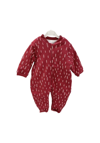 Mini Damla Uyku Tulumu Albimini Çavuş Desenli Kırmızı-9861 Kırmızı