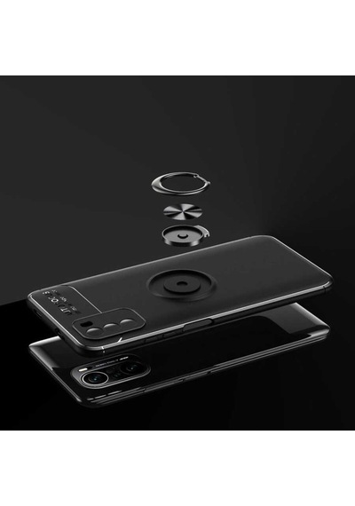 Xiaomi Mi 11I Kılıf Yüzüklü Magnetli Ravel Case