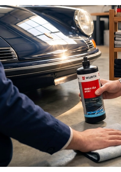 Würth Mumlu Cila Ap30 + Oto Yıkama Süngeri + Cam Sabunu Avantaj Paketi