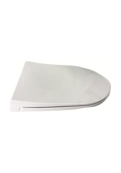 Yavaş Kapanan Klozet Kapağı 35 Cm Genişlik 42-45 Cm Ayarlanabilir Şık Ve Dayanıklı Beyaz