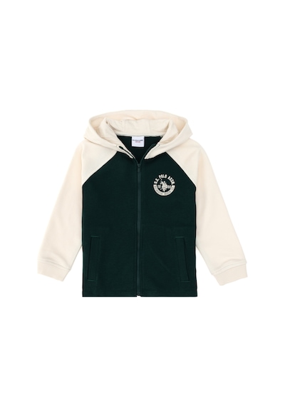 U.S. Polo Assn. Erkek Çocuk Fermuarlı Kapüşonlu Koyu Yeşil Sweatshirt 50293498-VR079 U.S. Polo Assn. Erkek Çocuk Fermuarlı Kapüşonlu Koyu Yeşil Sweatshirt 50293498-VR079