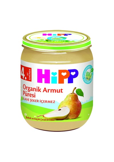 Hipp Organik Armut Püresi 125 G - 8 Adet Tarı