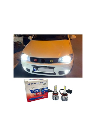 Fiat Palio Led Xenon Kısa Far Ampulü H7 Duo Yeni Seri Beyaz 2006-2012