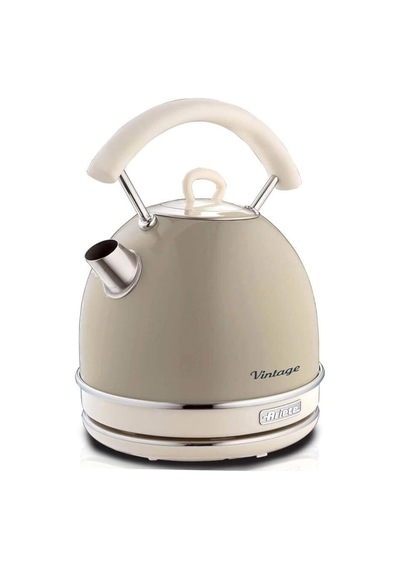Ariete Vintage Dom Su Isıtıcı Bej 2877/03 - Retro Kettle, 2000 Wa