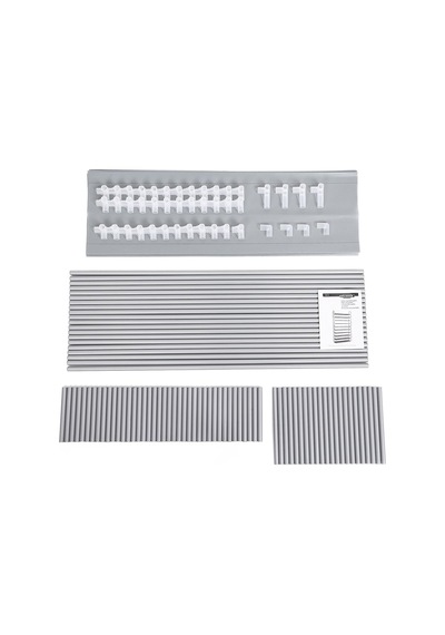 10 Katlı Ayakkabı Rafı, 100x29x175 Cm, Gri, Lsr10g Belirtilmemiş