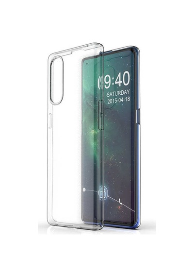 Oppo Reno 3 Pro 5G Kılıf Zore Şeffaf Ince Ve Esnek Süper Silikon Renksiz