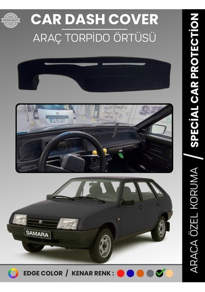 Lada Samara Karbiratörlü 1990-2004 Torpido Örtüsü Torpido Koruma Tam Uyum Araca Özel Kaymaz - 155 Stiloto