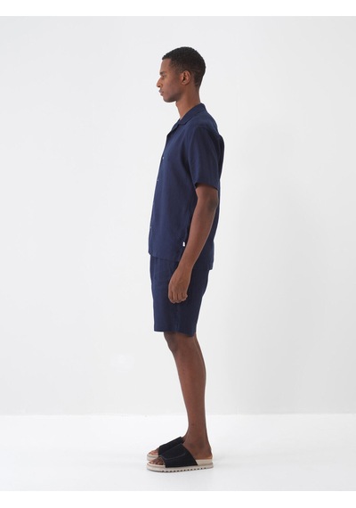 Xint Lacivert %100 Keten Regular Fit Gömlek 700932 Xint Lacivert %100 Keten Regular Fit Gömlek 700932